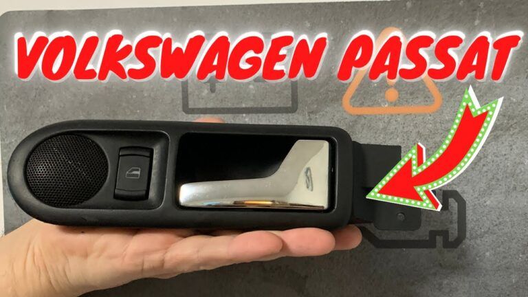 Novedoso tirador interior de puerta en Volkswagen Passat: estilo y funcionalidad
