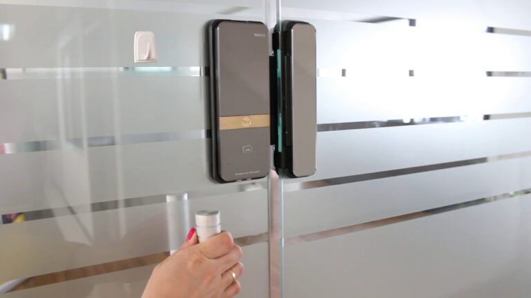 Protege tu hogar con una cerradura magnética para puertas de vidrio