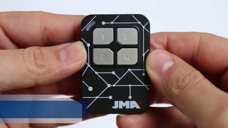 ¡El mando puerta garaje JMA: la solución perfecta para tu seguridad!
